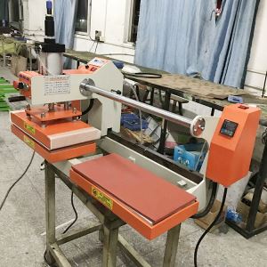 Double Heating Plates Heat Press Machine